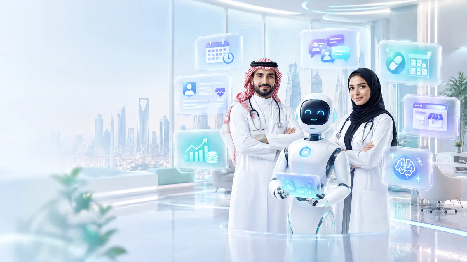 منصة كلينيك ماستر السحابية لتشغيل وإدارة المنشآت الطبية